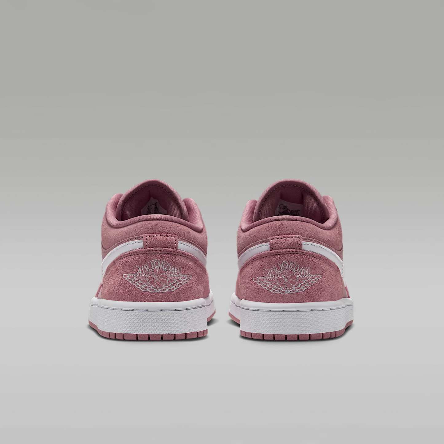 Air Jordan 1 Low Damenschuh – Rust Pink/Rust Pink/Weiß