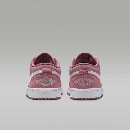 Air Jordan 1 Low Damenschuh – Rust Pink/Rust Pink/Weiß