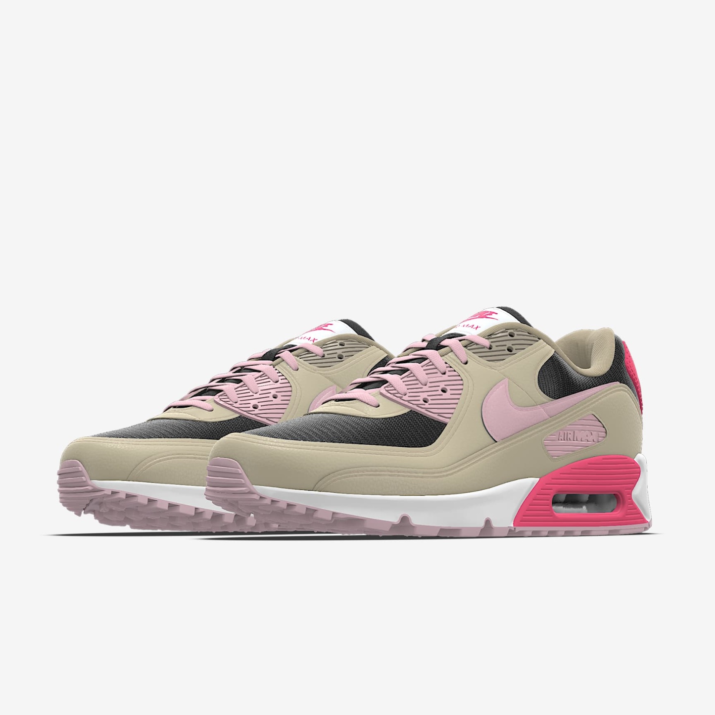Nike Air Max 90 By You personalisierbarer Schuh (Damen) – Multi-Color/Multi-Color [3042123399]