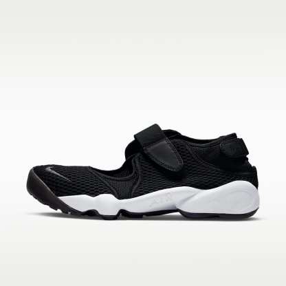 Nike Air Rift Breathe Damenschuh – Schwarz/Weiß/Cool Grey