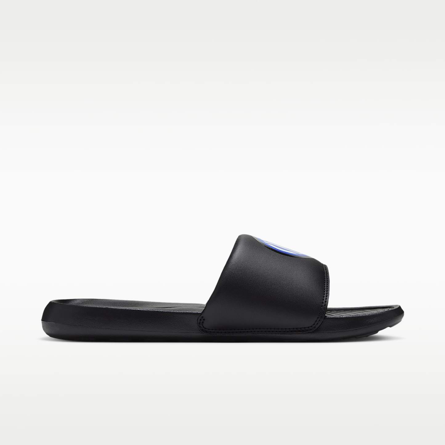 Inter Mailand Victori One Nike Slides (Herren) – Schwarz/Multi-Color/Weiß
