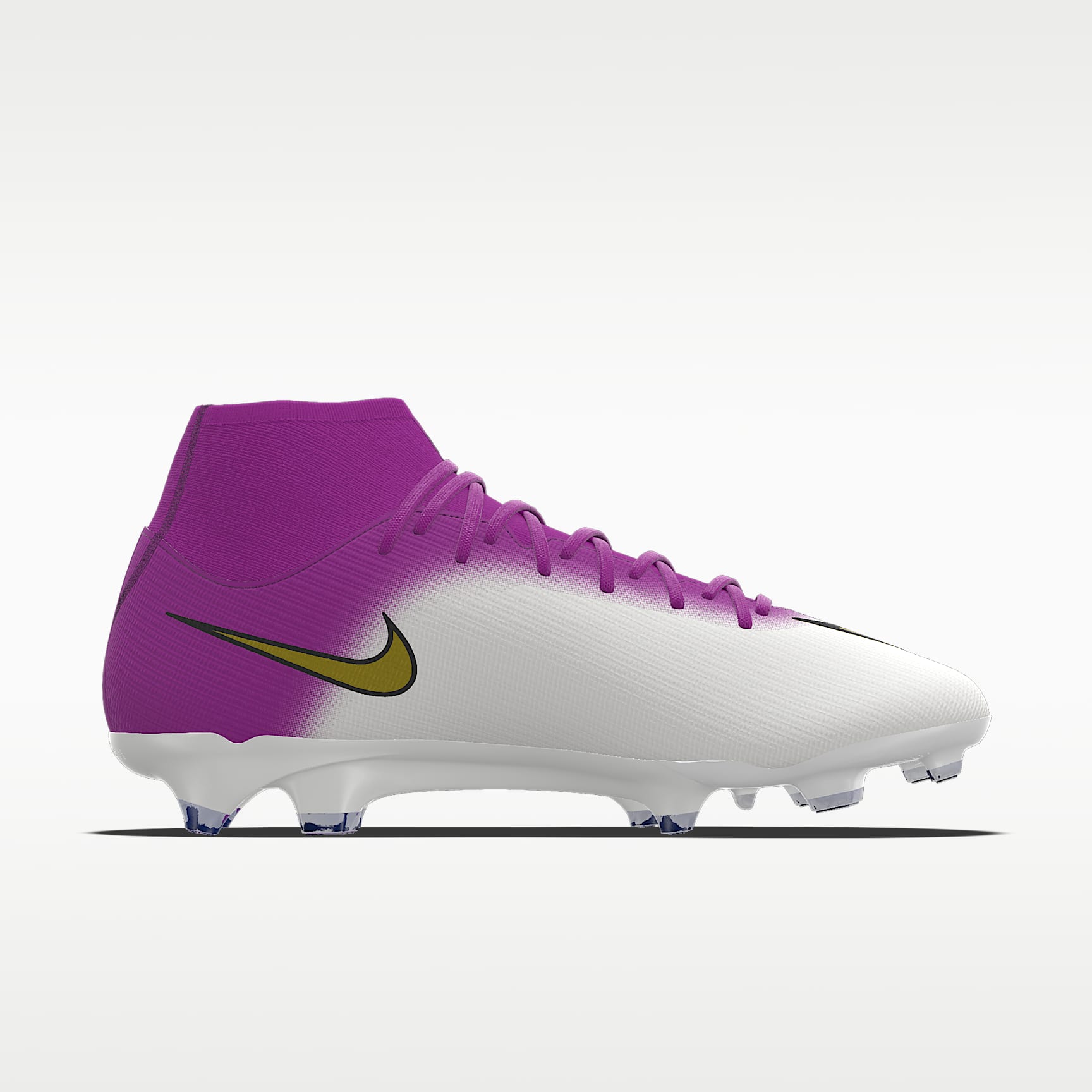 Nike Mercurial Superfly 11 Academy By You personalisierbarer High-Top-Fußballschuh für normalen Rasen – Multi-Color/Multi-Color [4993966590]