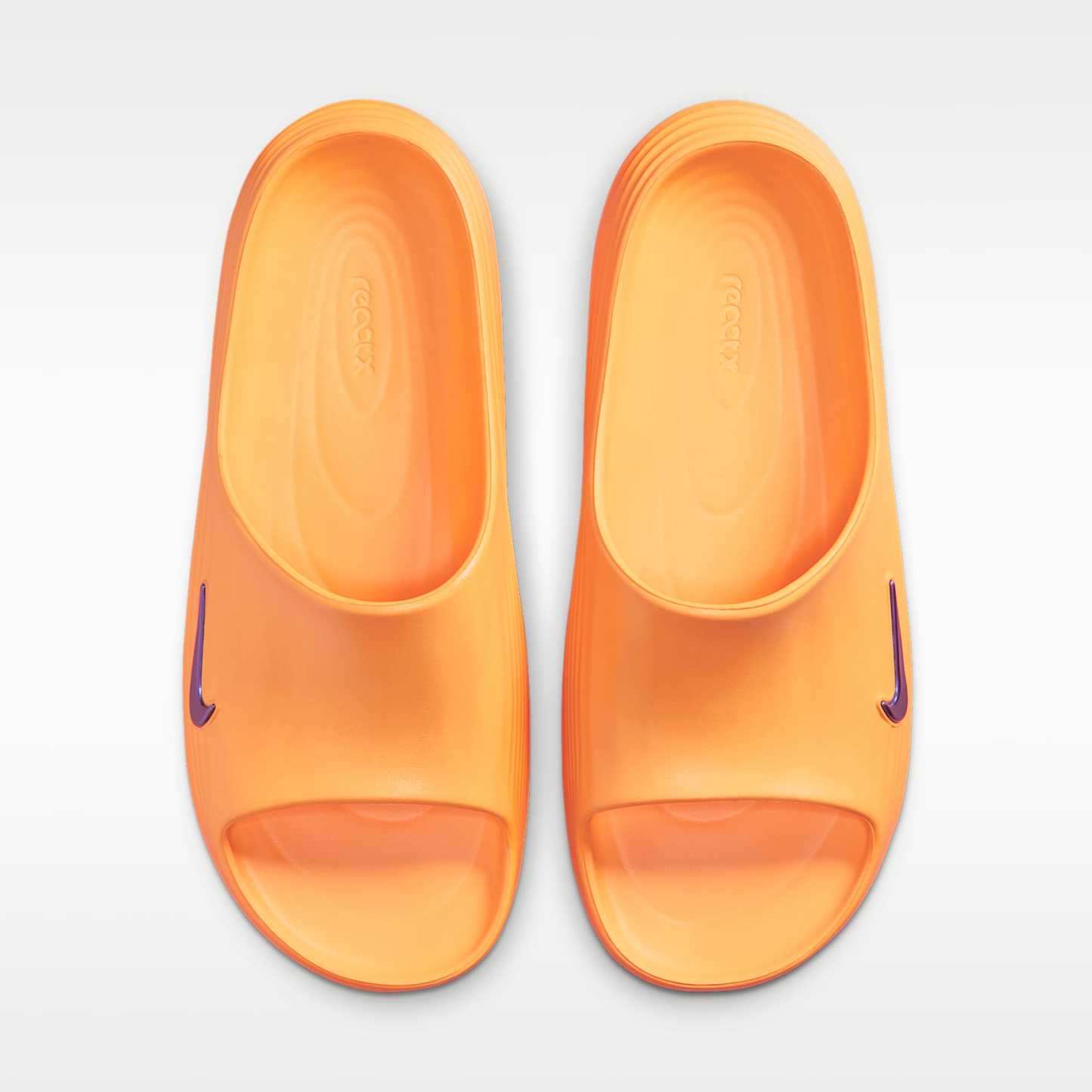 Nike ReactX Rejuven8 Slides (Herren) – Citron Pulse/Laser Orange/Volt Ice