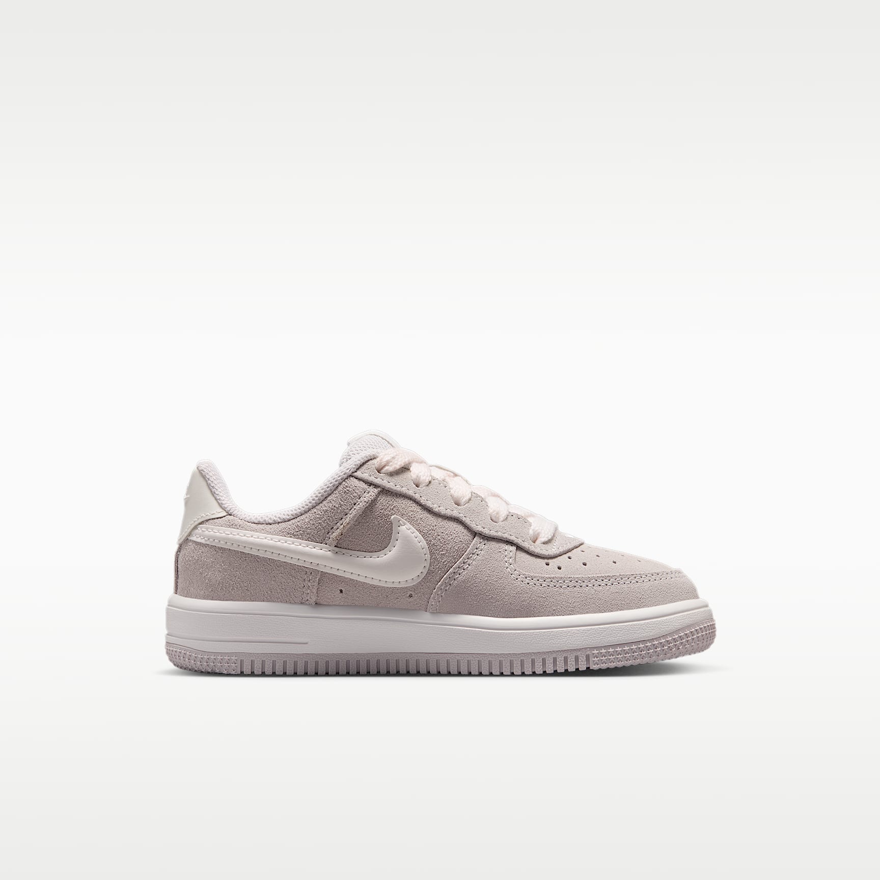 Nike Force 1 Low Schuh (jüngere Kinder) – Vast Grey/Sail