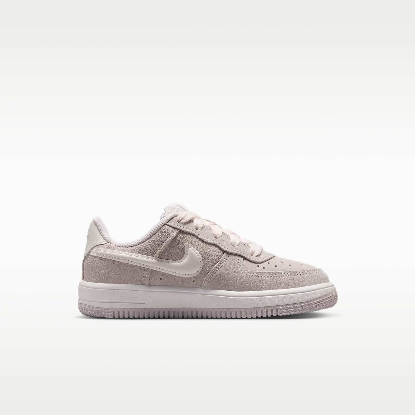 Nike Force 1 Low Schuh (jüngere Kinder) – Vast Grey/Sail