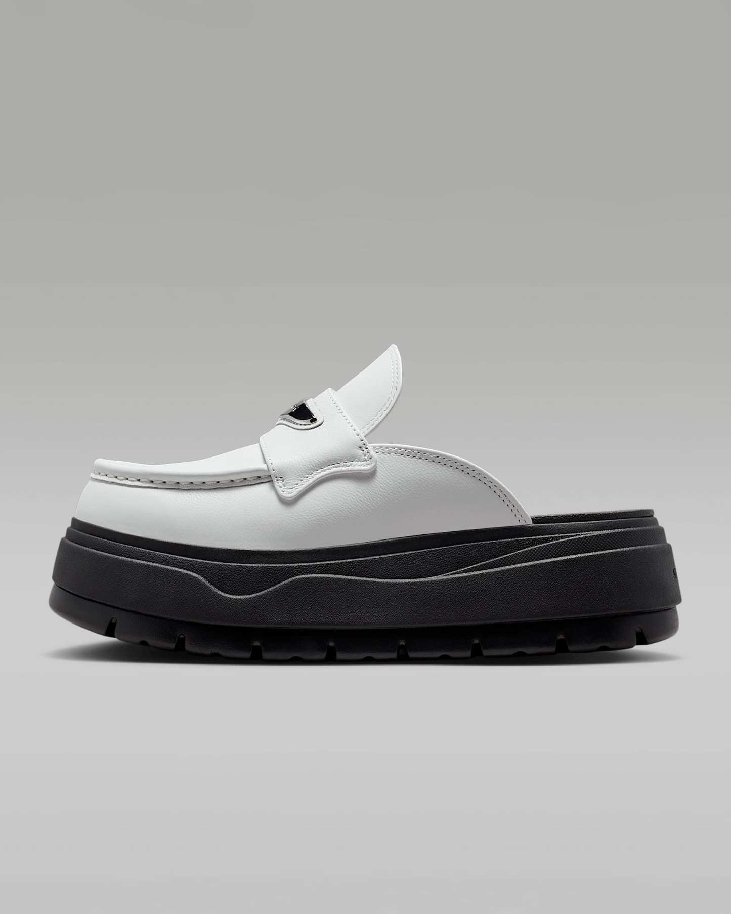 Air Jordan Mule Golfschuh (Damen) – Summit White/Schwarz/Metallic Silver