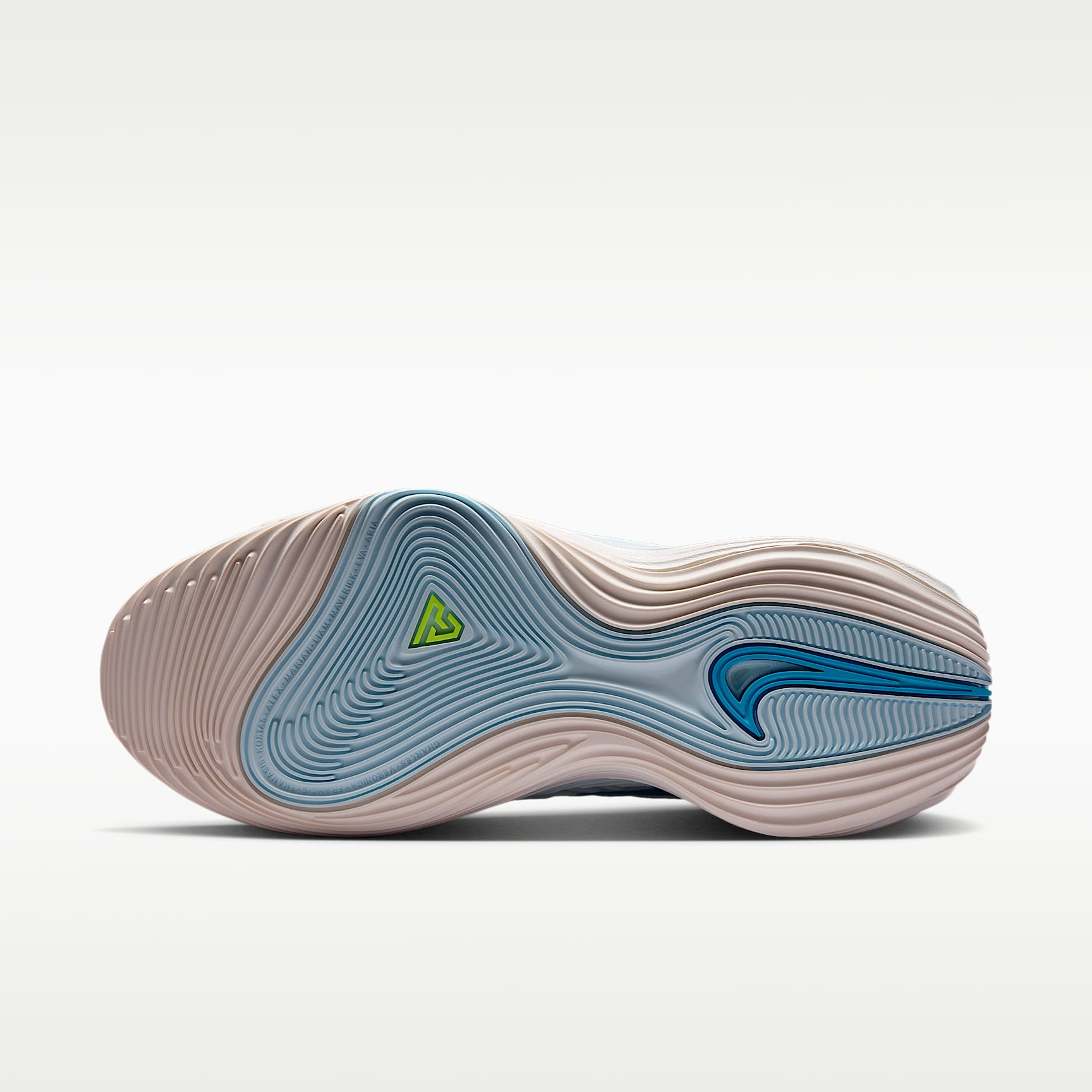 Giannis Immortality 5 Basketballschuh – Sail/Glacier Blue/Chalk/Light Current Blue