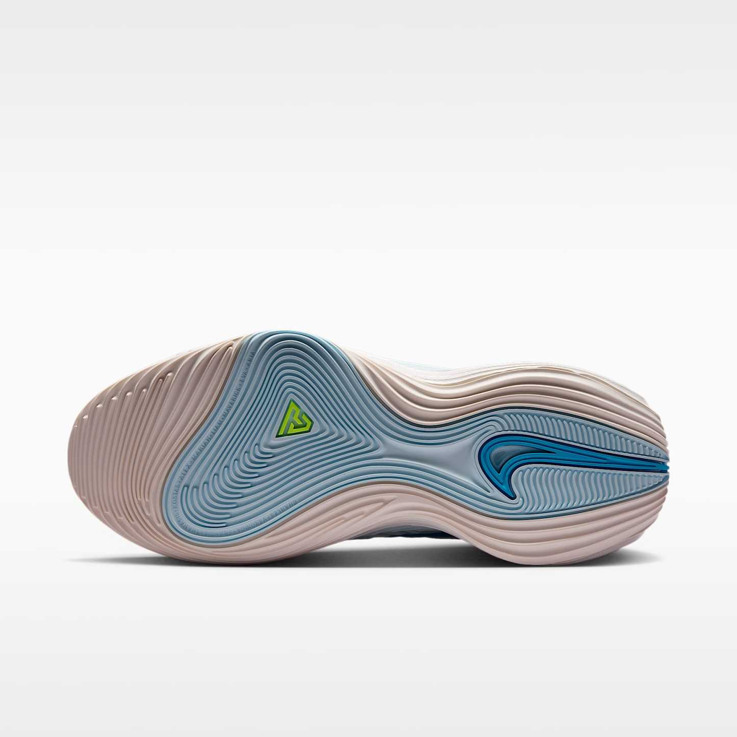 Giannis Immortality 5 Basketballschuh – Sail/Glacier Blue/Chalk/Light Current Blue