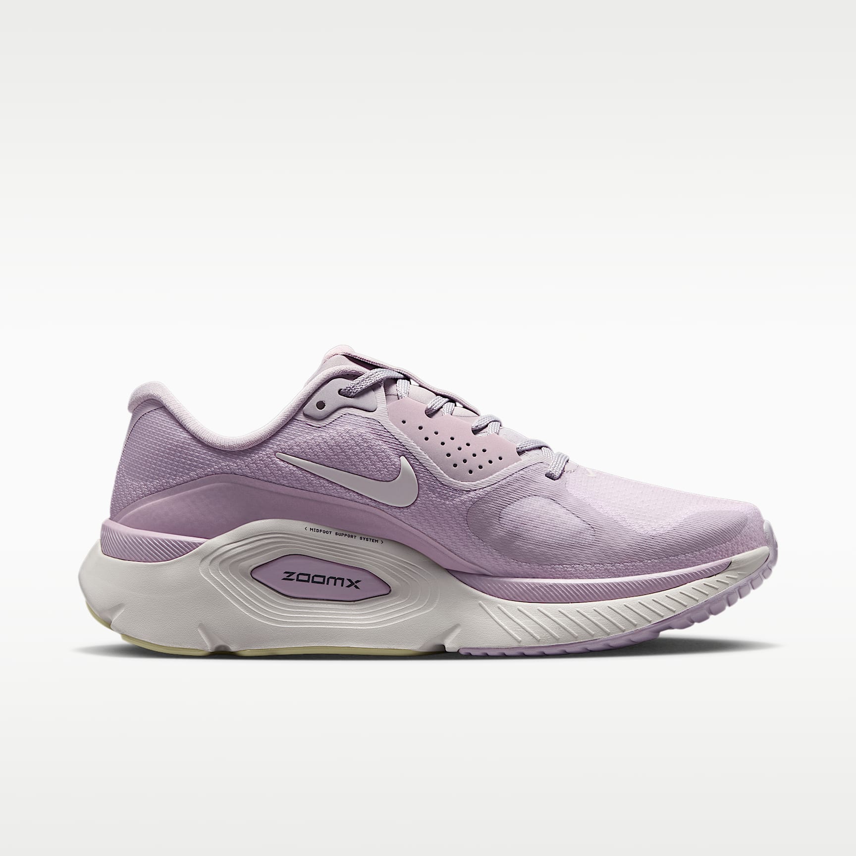 Nike Structure Plus Straßenlaufschuh (Damen) – Silver Lilac/Particle Rose/Light Bone/Sail