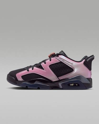 Air Jordan 6 Retro Low "Metamorphosis" Schuh (Damen) – Schwarz/Desert Berry/Schwarz