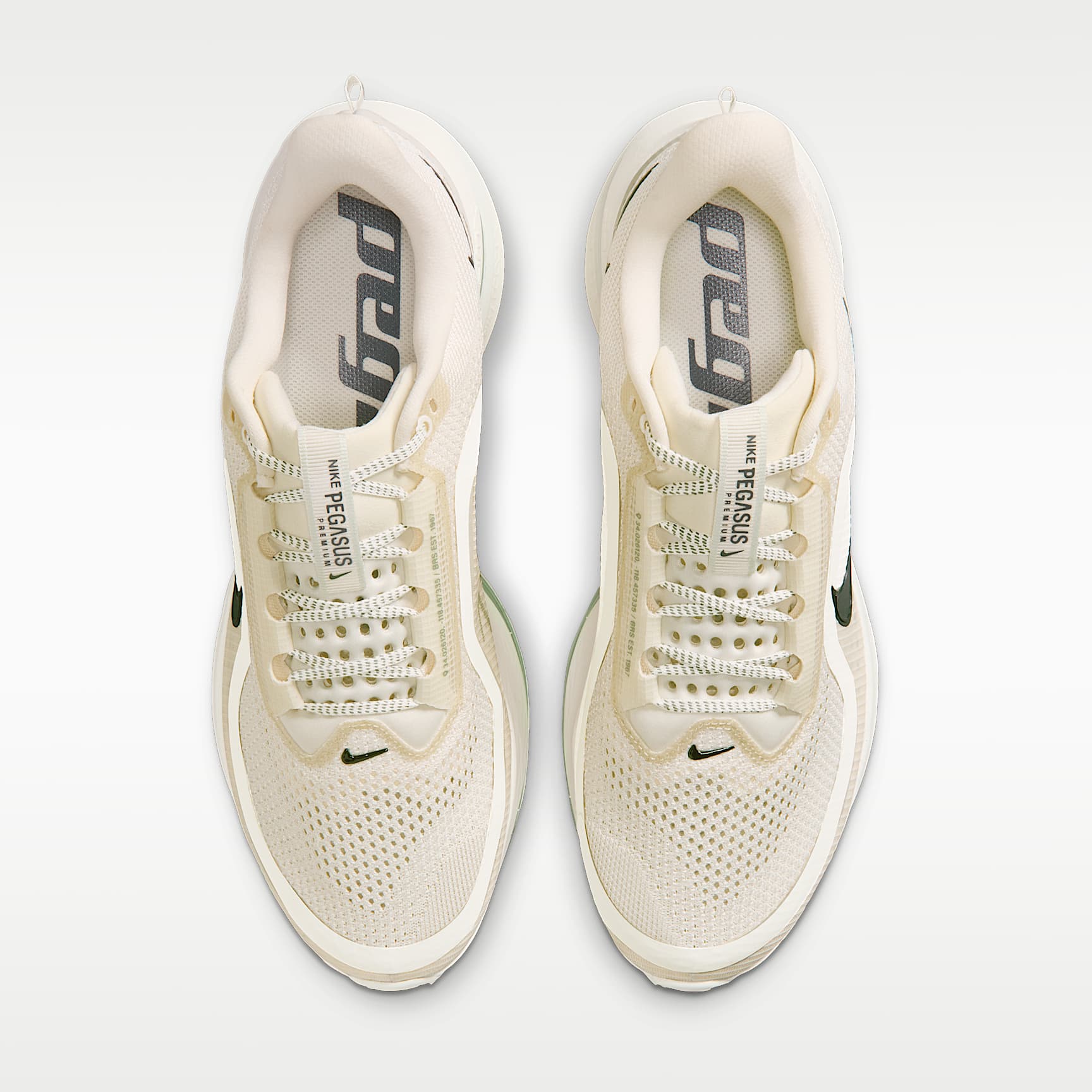 Nike Pegasus Premium Straßenlaufschuh (Herren) – Pale Ivory/Jade Horizon/Spruce Aura/Black Spruce