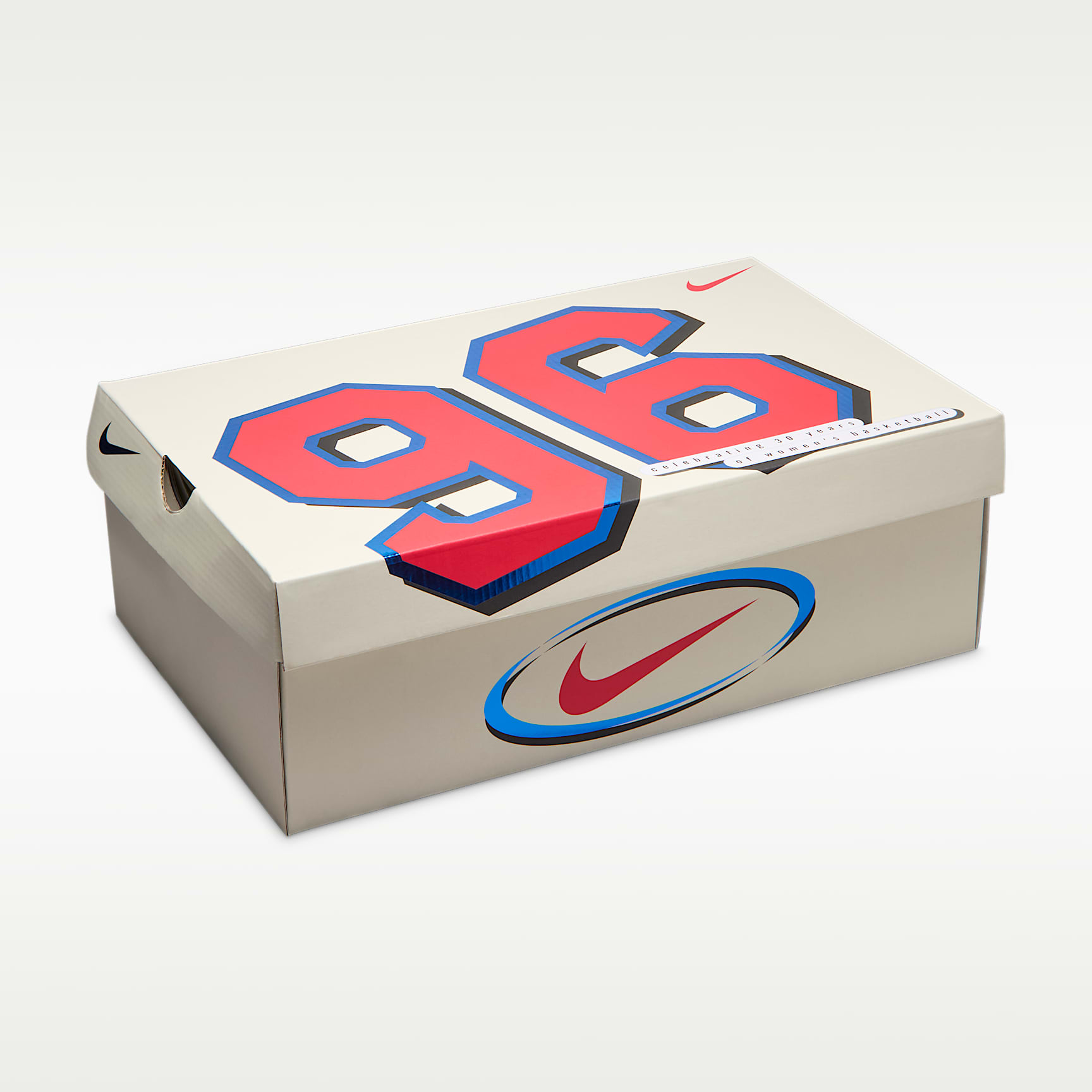 Nike G.T. Cut 4 "WNBA 30th" Basketballschuh – Light Photo Blue/Metallic Silver/Weiß/Action Red