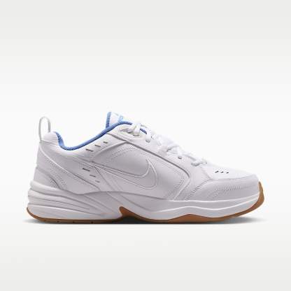 Nike Air Monarch IV Workout-Schuh für Herren – Weiß/Indigo Storm/Gum Light Brown/Weiß