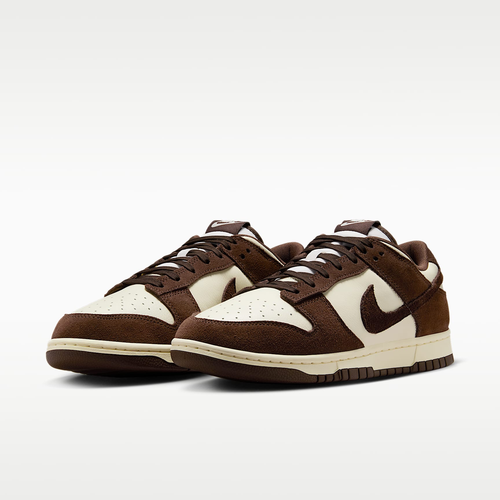 Nike Dunk Low Retro SE Leather/Suede Schuh (Herren) – Pale Ivory/Pale Ivory/Baroque Brown