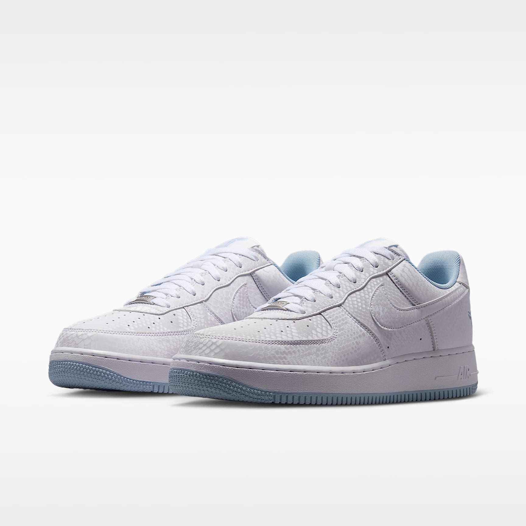 Kobe Air Force 1 Low Schuh (Herren) – Weiß/Armory Blue