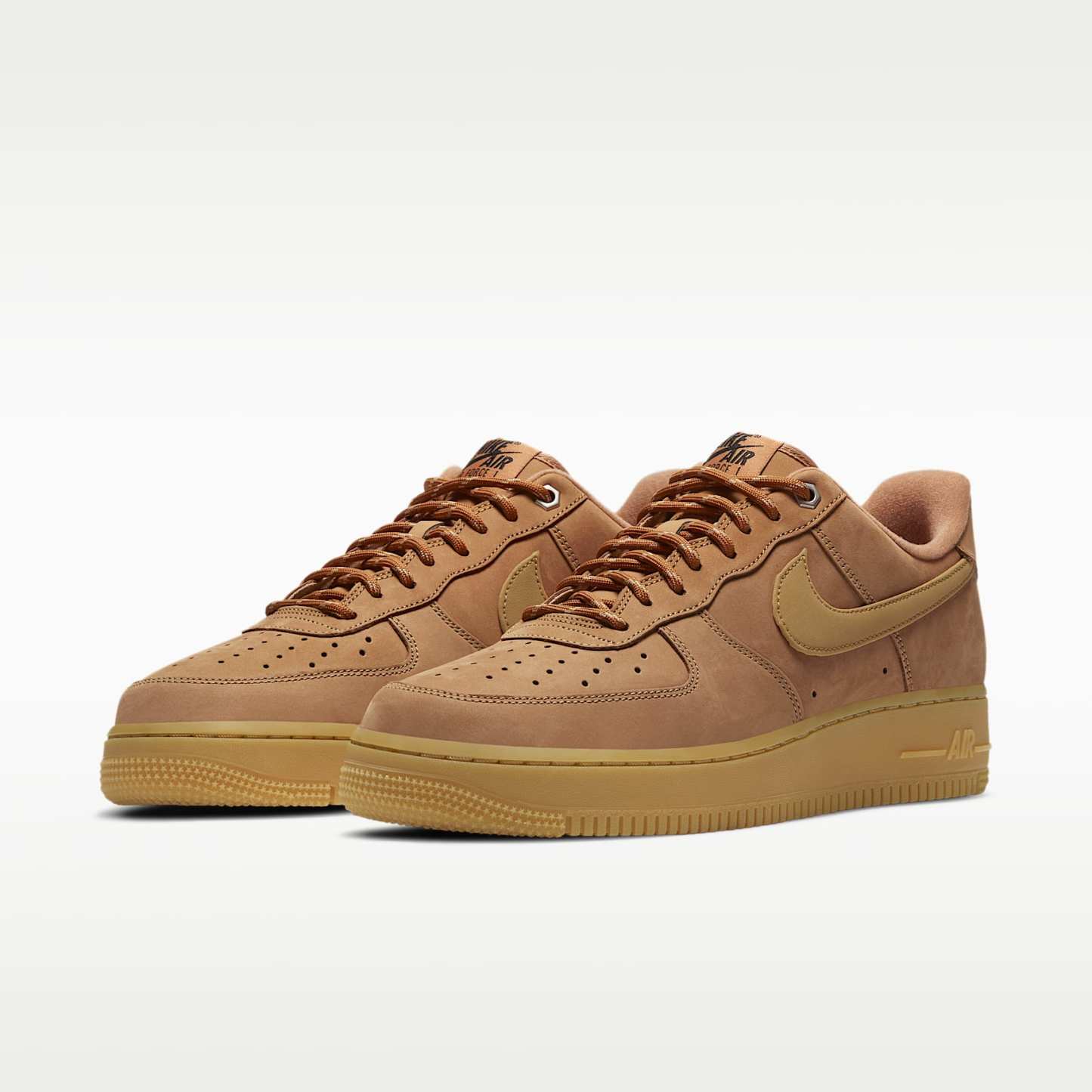 Nike Air Force 1 '07 WB Schuh (Herren) – Flax/Gum Light Brown/Schwarz/Wheat