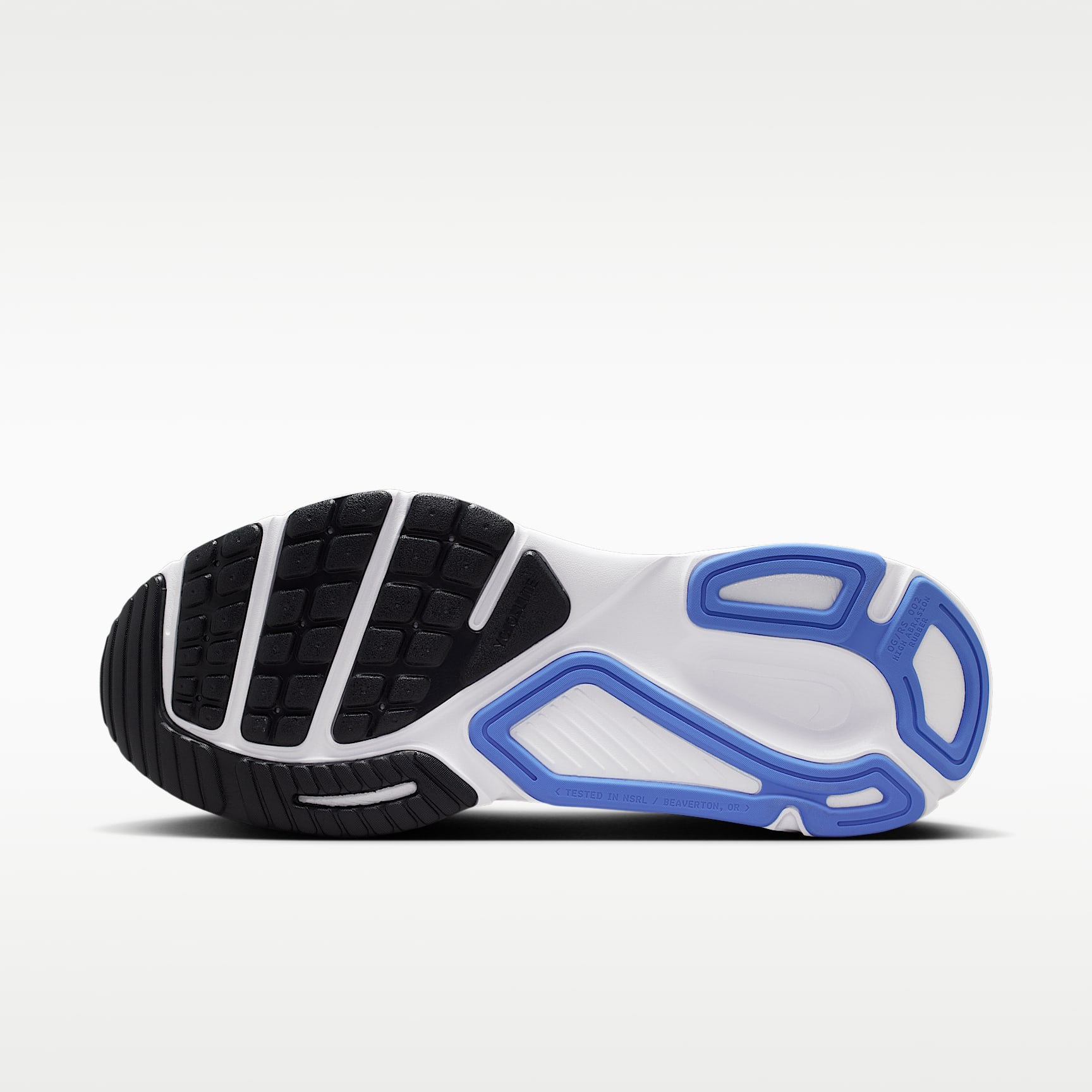 Nike Structure Plus Straßenlaufschuh (Herren) – Hydrogen Blue/Blue Crystal/Total Orange/Off Noir