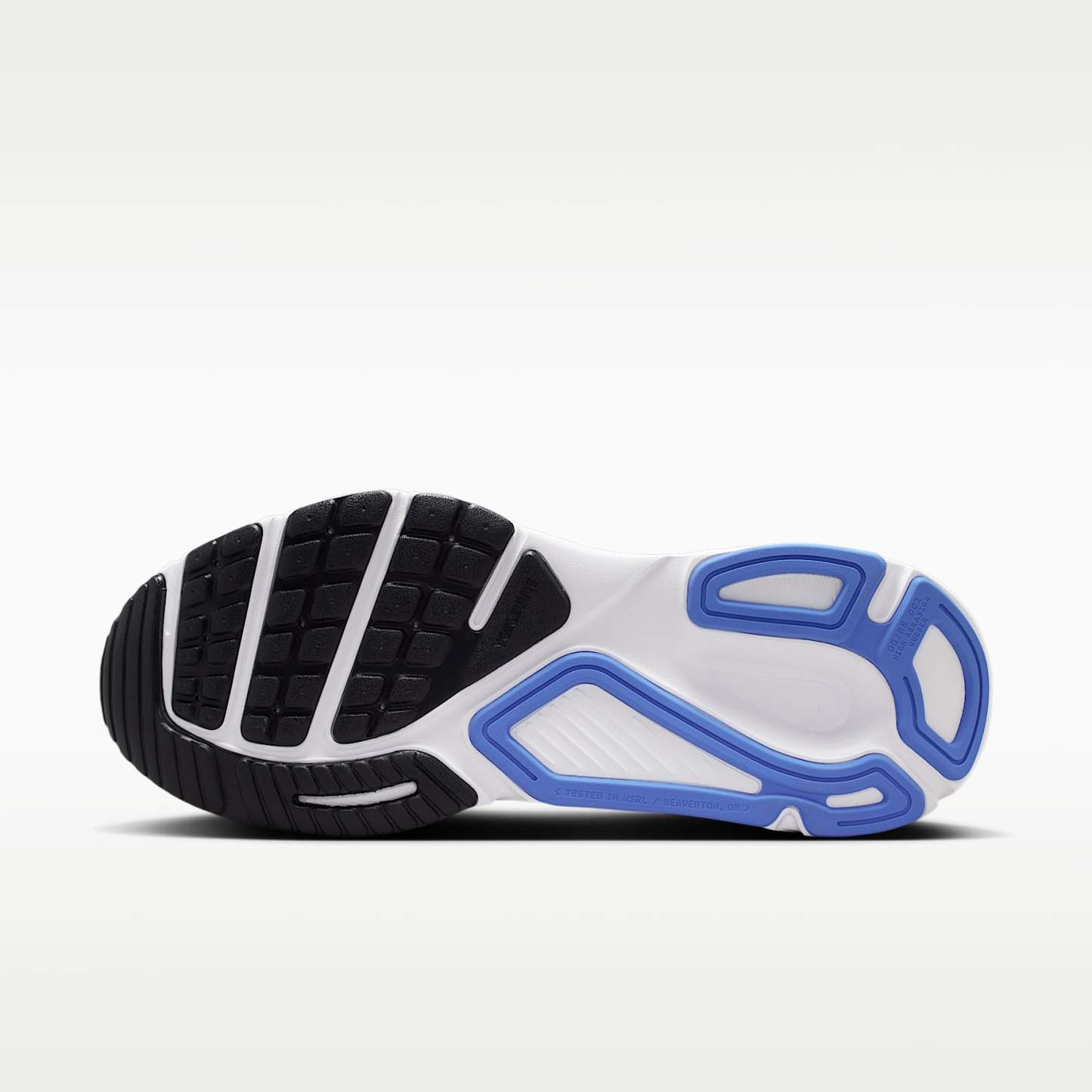 Nike Structure Plus Straßenlaufschuh (Herren) – Hydrogen Blue/Blue Crystal/Total Orange/Off Noir
