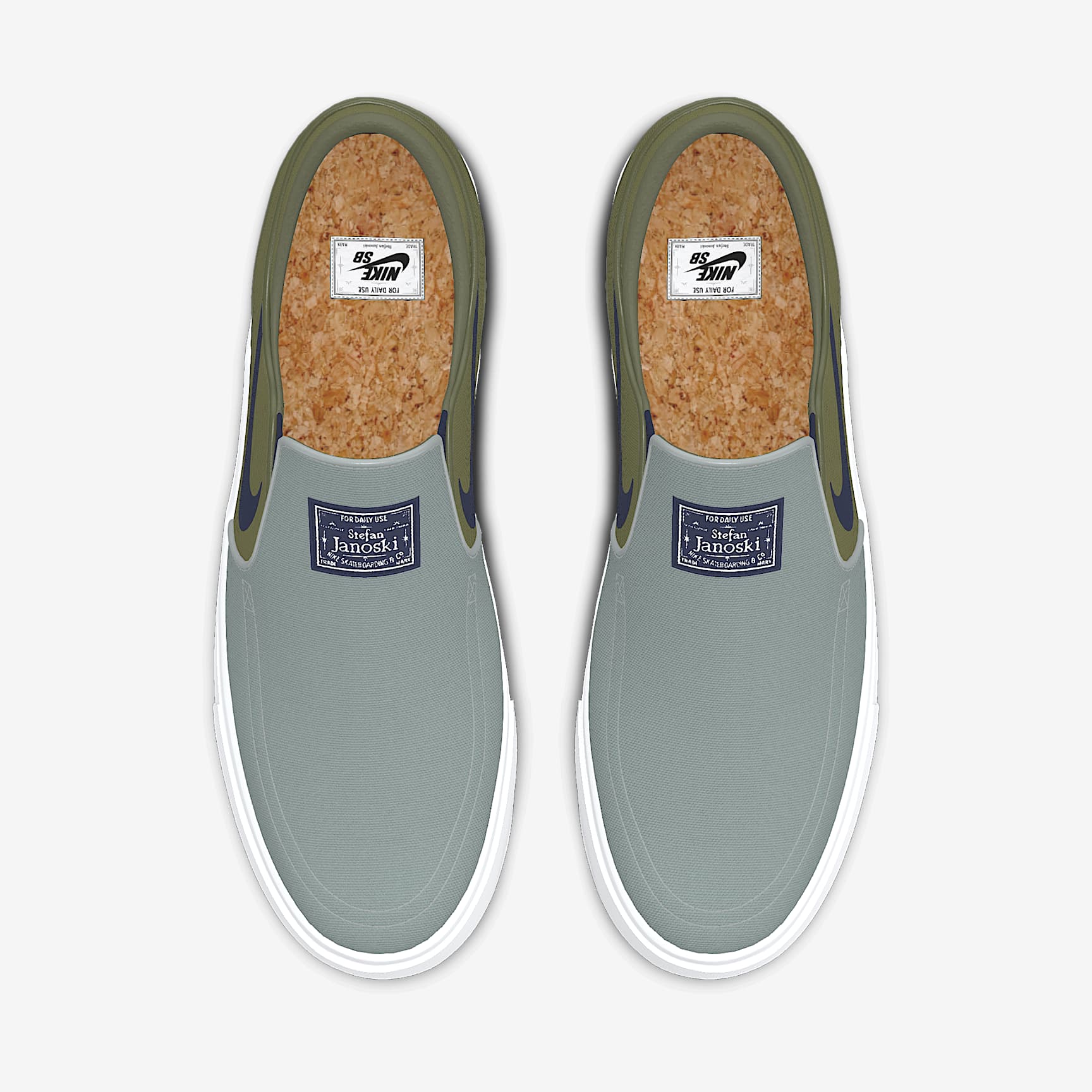 Nike SB Zoom Janoski Slip By You personalisierbarer Skateboardschuh (Herren) – Multi-Color/Multi-Color/Multi-Color/Multi-Color [1611806432]