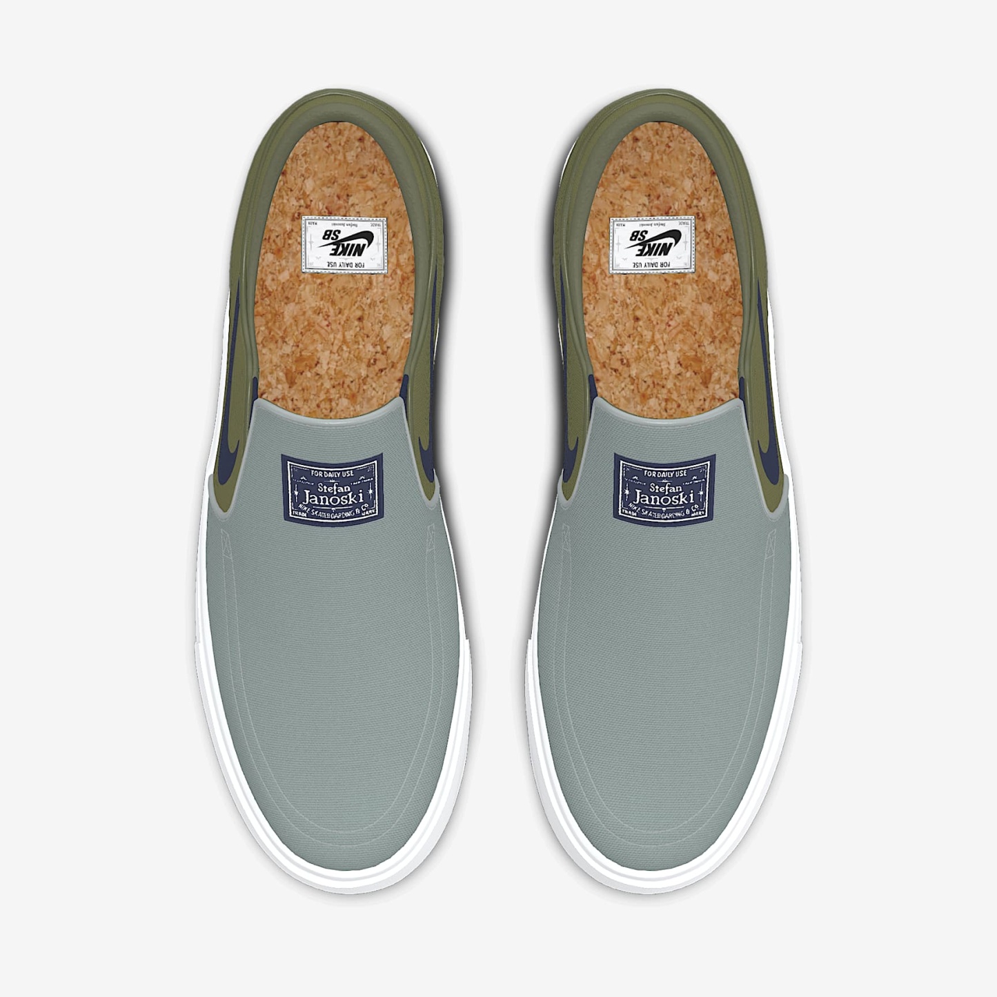 Nike SB Zoom Janoski Slip By You personalisierbarer Skateboardschuh (Herren) – Multi-Color/Multi-Color/Multi-Color/Multi-Color [1611806432]