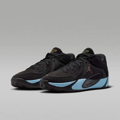 Tatum 4 Basketballschuh – Schwarz/Ice Blue