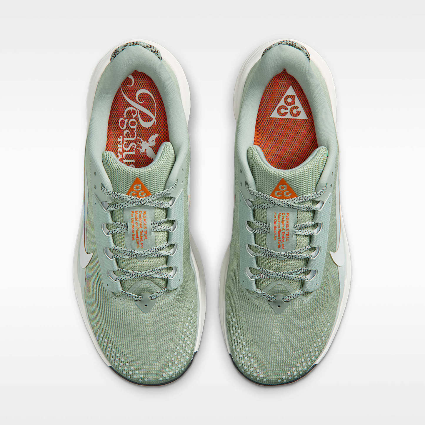 Nike ACG Pegasus Trail Traillaufschuh (Herren) – Jade Horizon/Light Silver/Safety Orange/Phantom