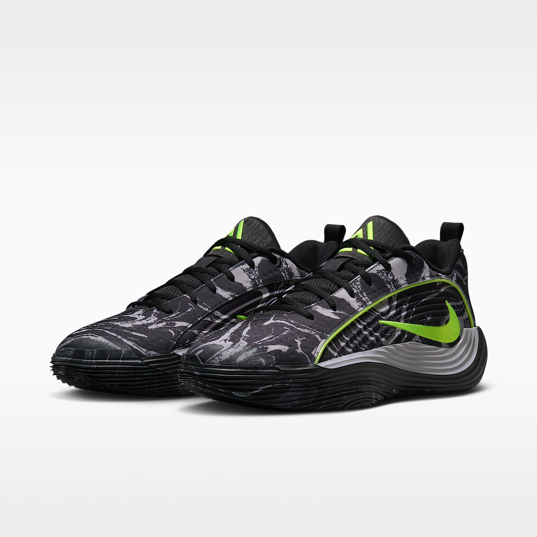 Giannis Immortality 5 Basketballschuh – Schwarz/Light Smoke Grey/Volt