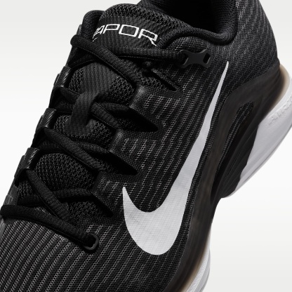 Nike Vapor 12 Tennisschuh für Hartplätze (Damen) – Schwarz/Dark Smoke Grey/Weiß