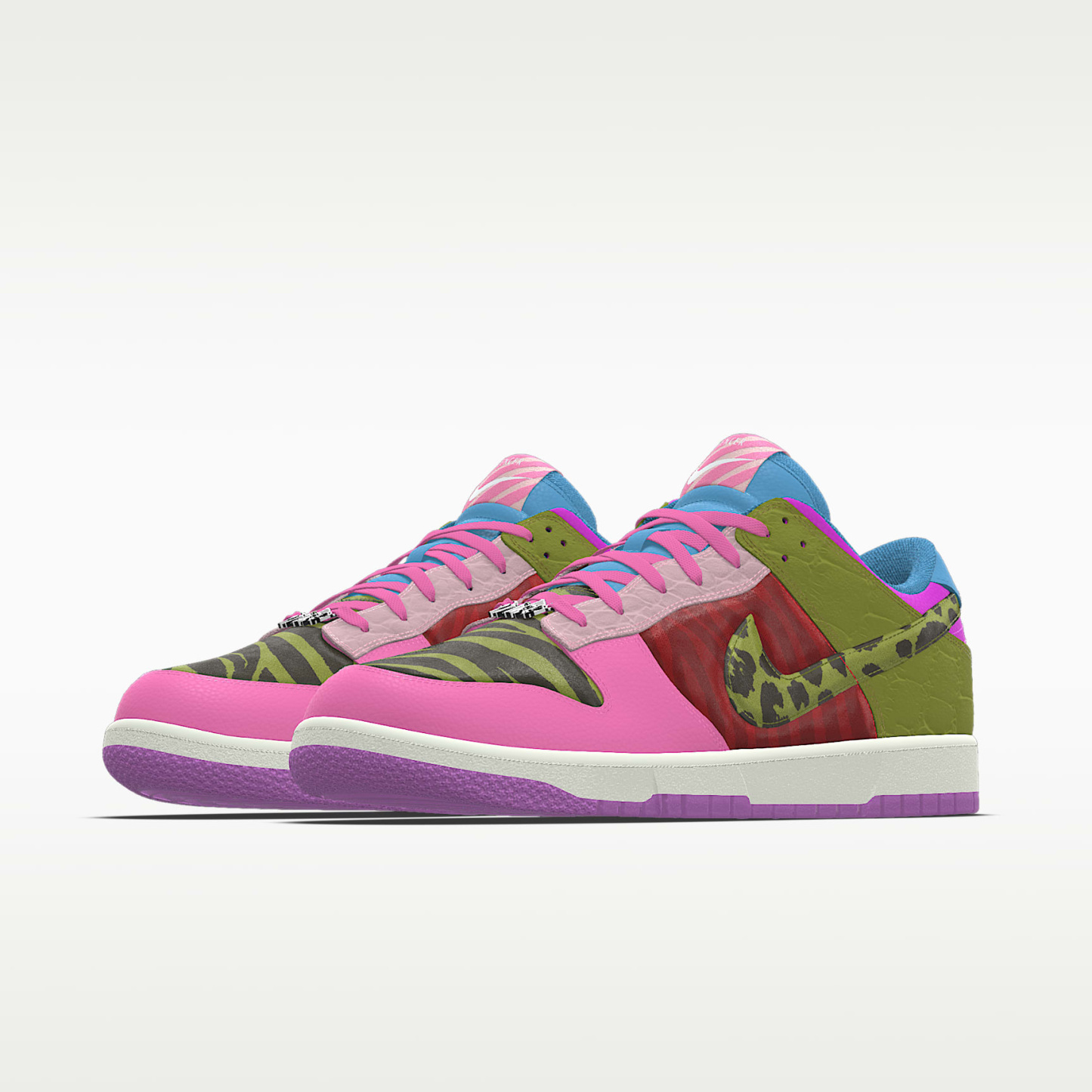 Nike Dunk Low Unlocked By You personalisierbarer Schuh – Multi-Color/Multi-Color/Multi-Color