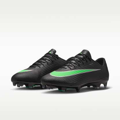 Nike Mercurial Superfly 11 Pro Low-Top-Fußballschuh für normalen Rasen – Schwarz/Schwarz/Illusion Green