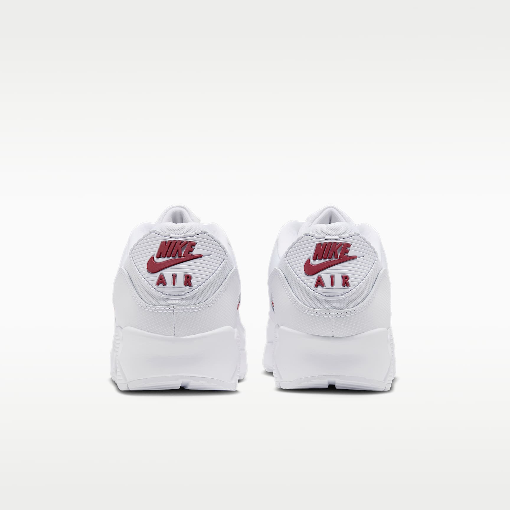 Nike Air Max 90 Schuh (Herren) – Weiß/Tough Red/Weiß