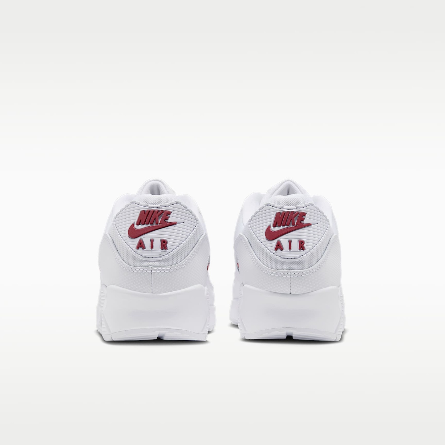 Nike Air Max 90 Schuh (Herren) – Weiß/Tough Red/Weiß