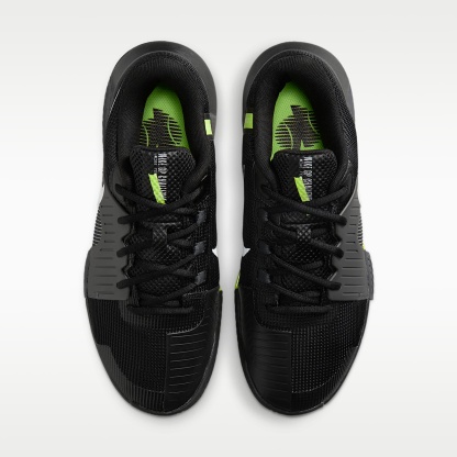 Nike GP Challenge 1.5 Hartplatz-Tennisschuh (Damen) – Schwarz/Anthracite/Volt/Weiß