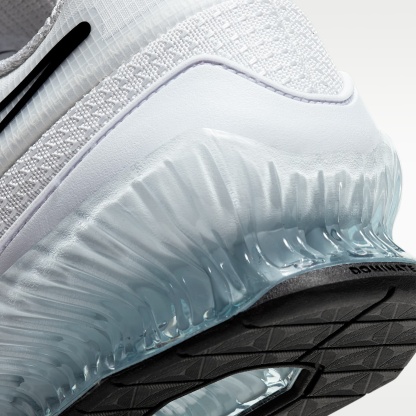 Nike Romaleos 4 Schuhe fürs Gewichtheben – Weiß/Weiß/Schwarz