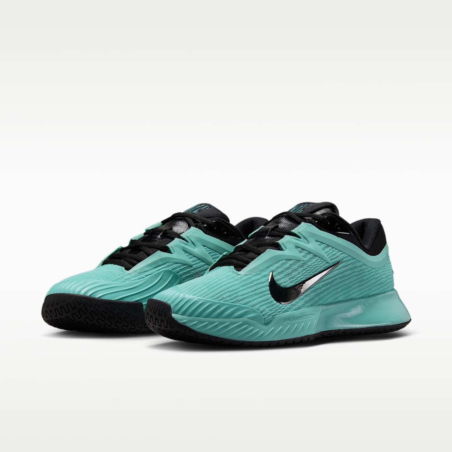 Nike Vapor Pro 3 PRM Tennisschuhe für den Hartplatz (Damen) – Mint/Schwarz/Pure Platinum/Metallic Silver