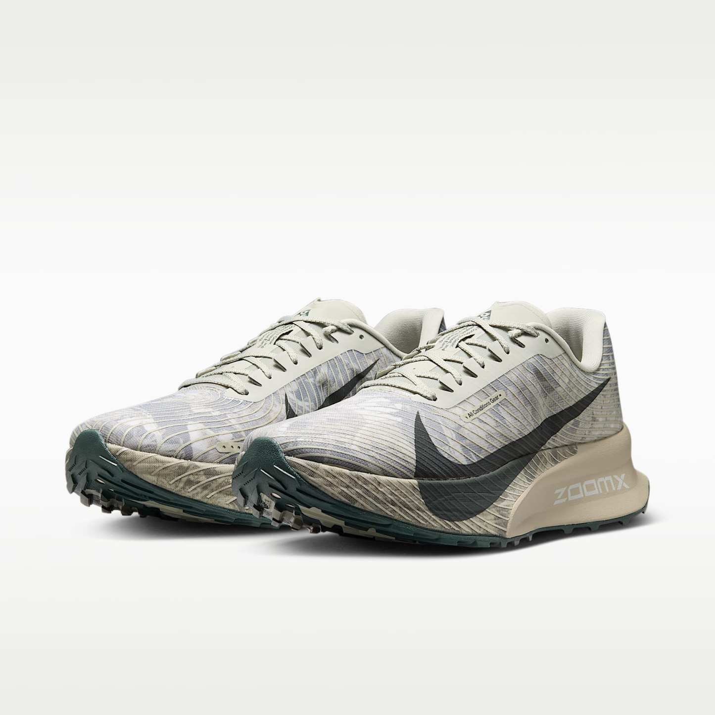 Nike ACG Ultrafly Traillaufschuhe für Wettkämpfe – Spruce Fog/Sea Glass/Black Spruce