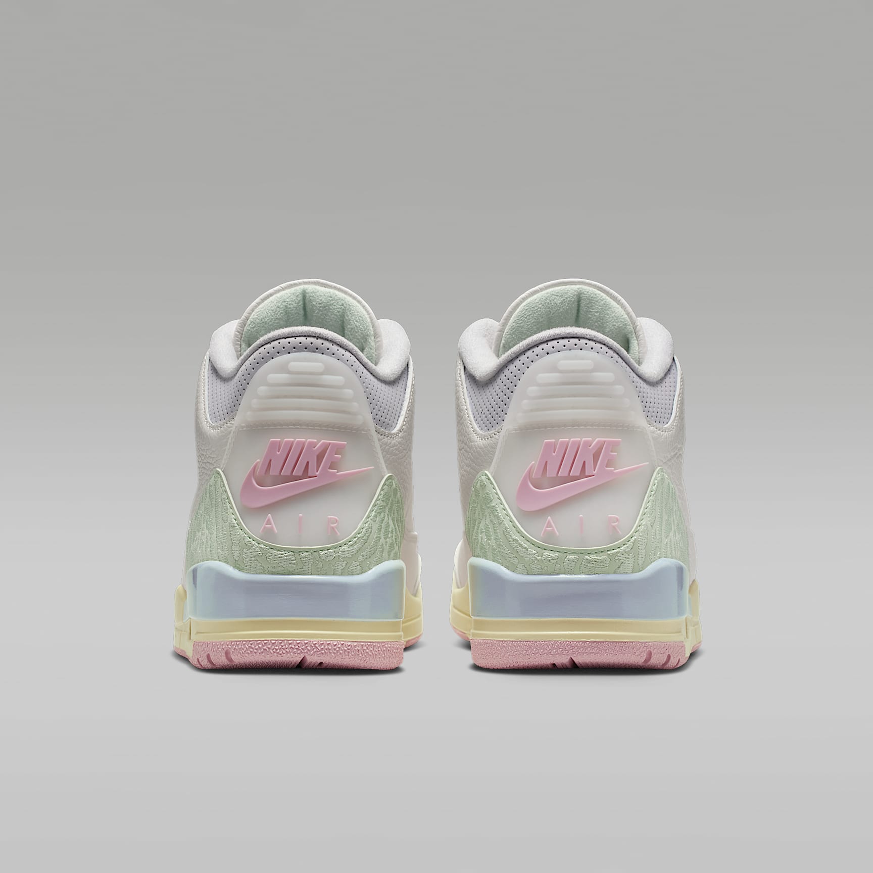 Air Jordan 3 "World's Best" Schuh (Herren) – Sail/Aura/Iced Carmine/Jade Aura