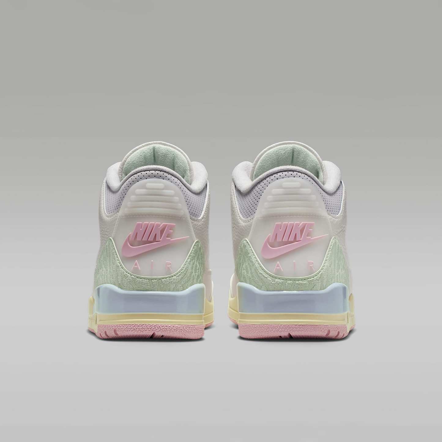 Air Jordan 3 "World's Best" Schuh (Herren) – Sail/Aura/Iced Carmine/Jade Aura