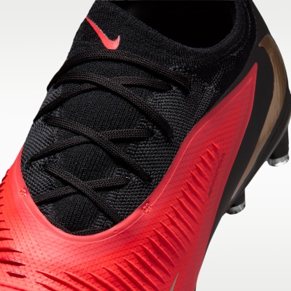 Nike Phantom 6 Low Pro Fußballschuh für Kunstrasen – Bright Crimson/Bright Crimson/Schwarz