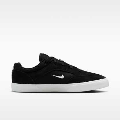 Nike SB Malor Skateboardschuh – Schwarz/Schwarz/Weiß/Weiß