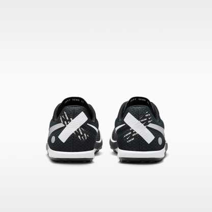 Nike Zoom Rival Waffle 6 Straßen- und Cross-Country-Laufschuhe für Wettkämpfe – Schwarz/Dark Smoke Grey/Weiß/Metallic Silver