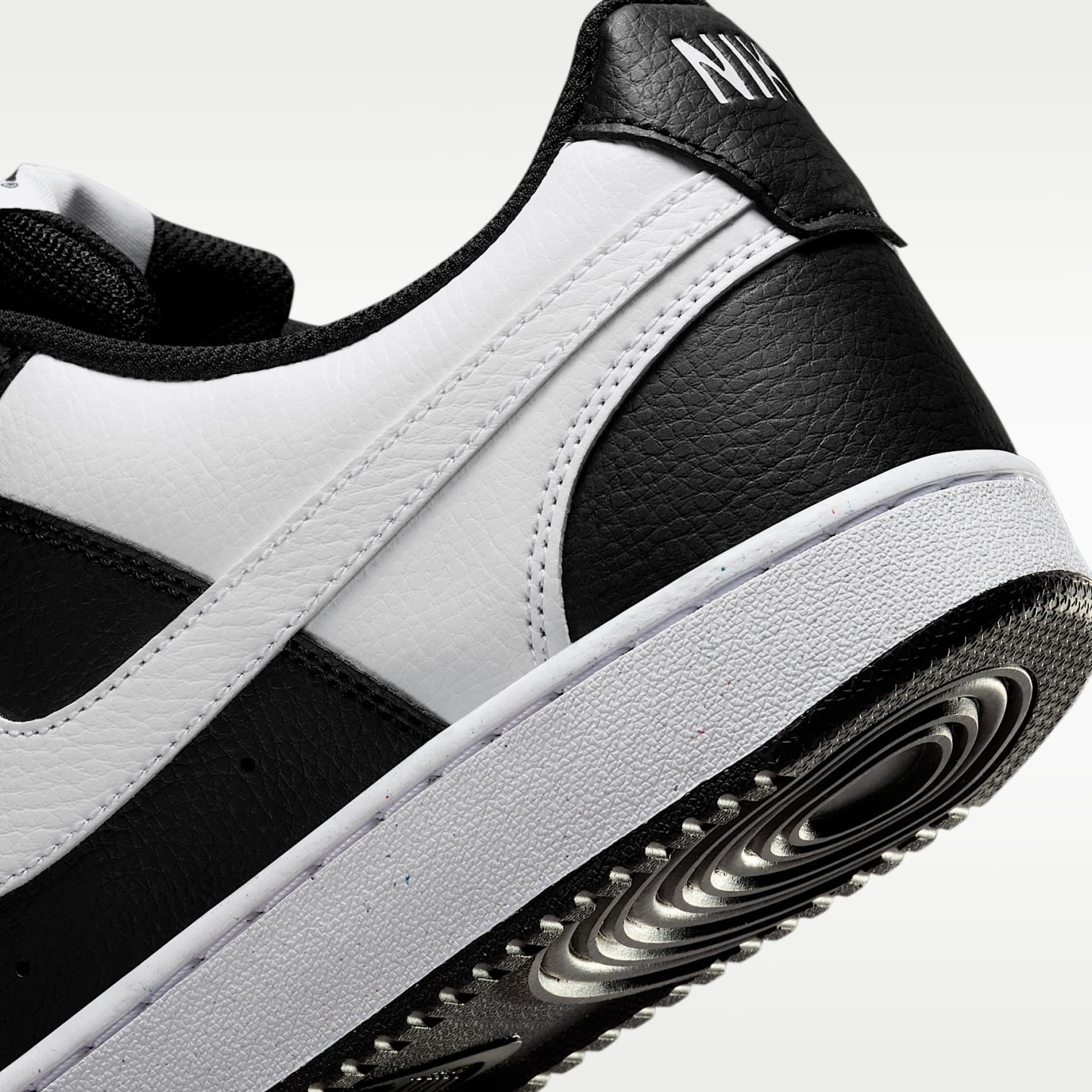 Nike Court Vision Low Herrenschuh – Schwarz/Weiß