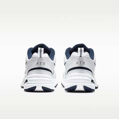 Nike Air Monarch IV Workout-Schuh für Herren – Weiß/Metallic Silver