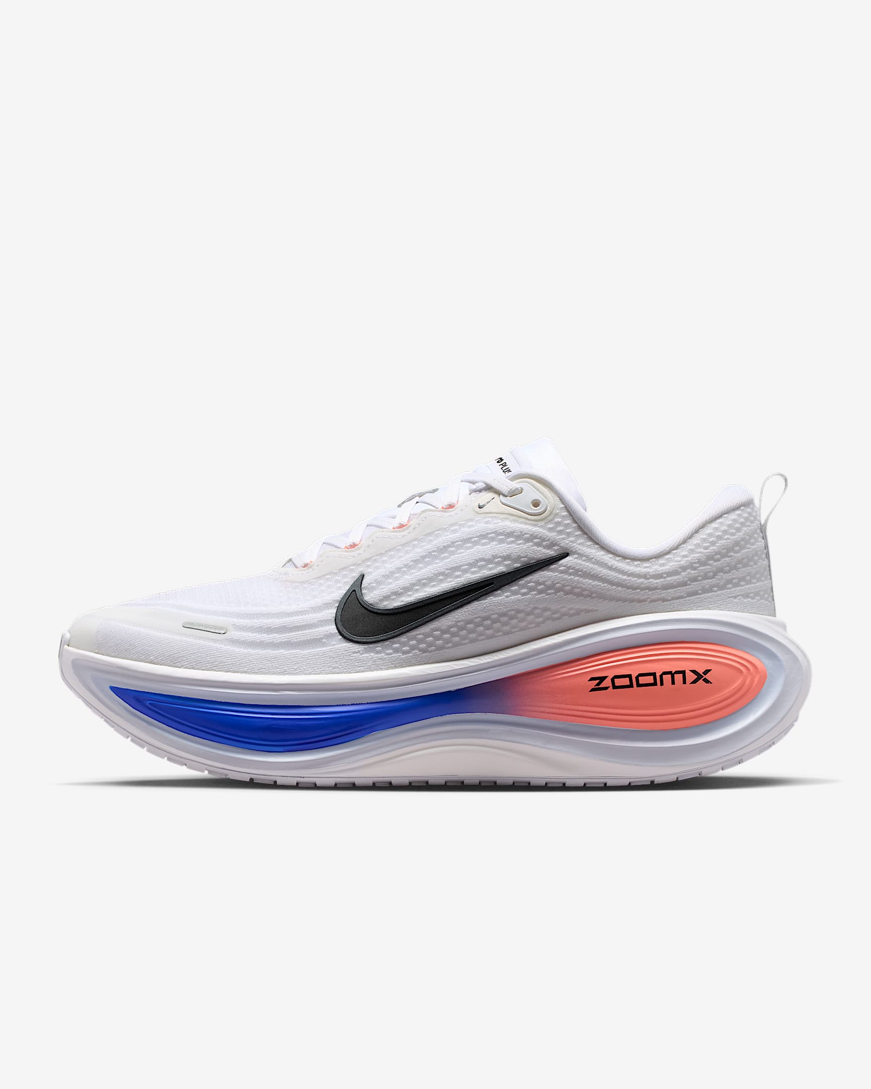 Nike Vomero Plus Straßenlaufschuh (Herren) – Weiß/Atomic Pink/Racer Blue/Schwarz