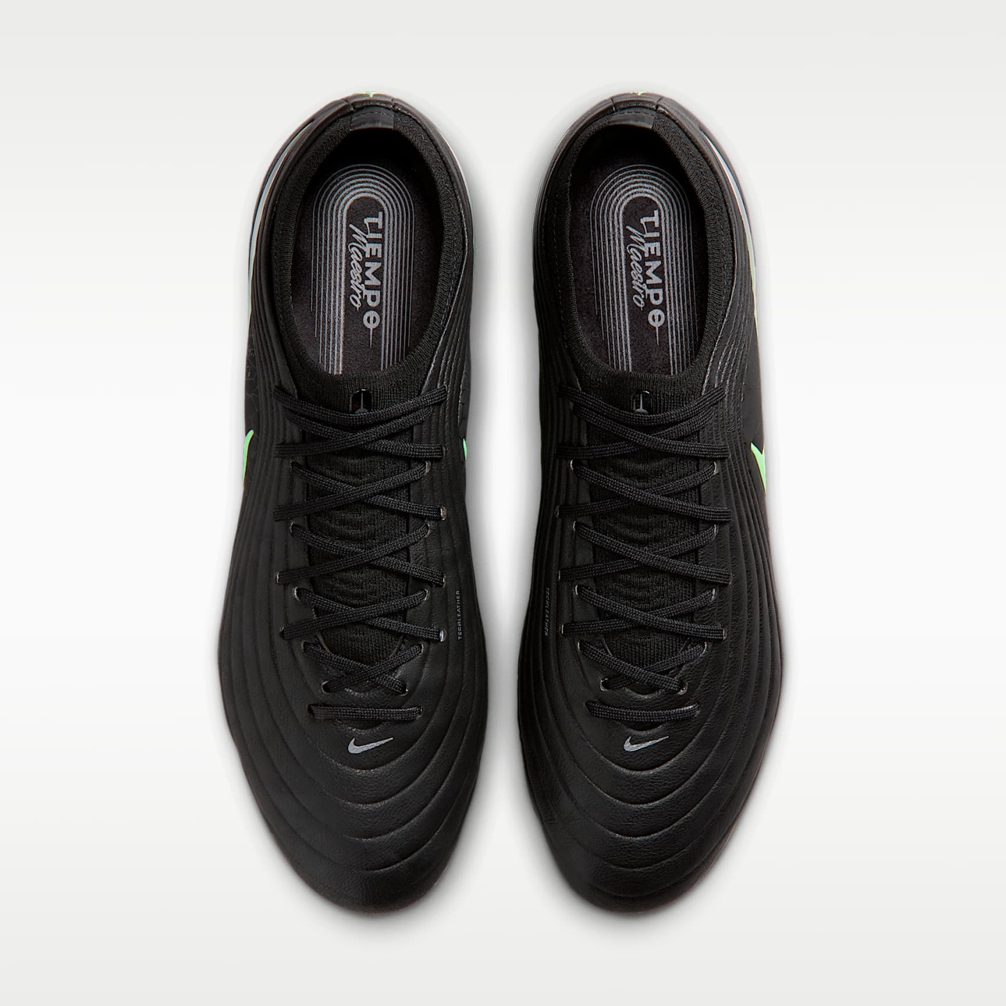 Nike Tiempo Maestro Elite Low Top Fußballschuh für Kunstrasen – Schwarz/Schwarz/Illusion Green