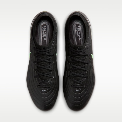 Nike Tiempo Maestro Elite Low Top Fußballschuh für Kunstrasen – Schwarz/Schwarz/Illusion Green