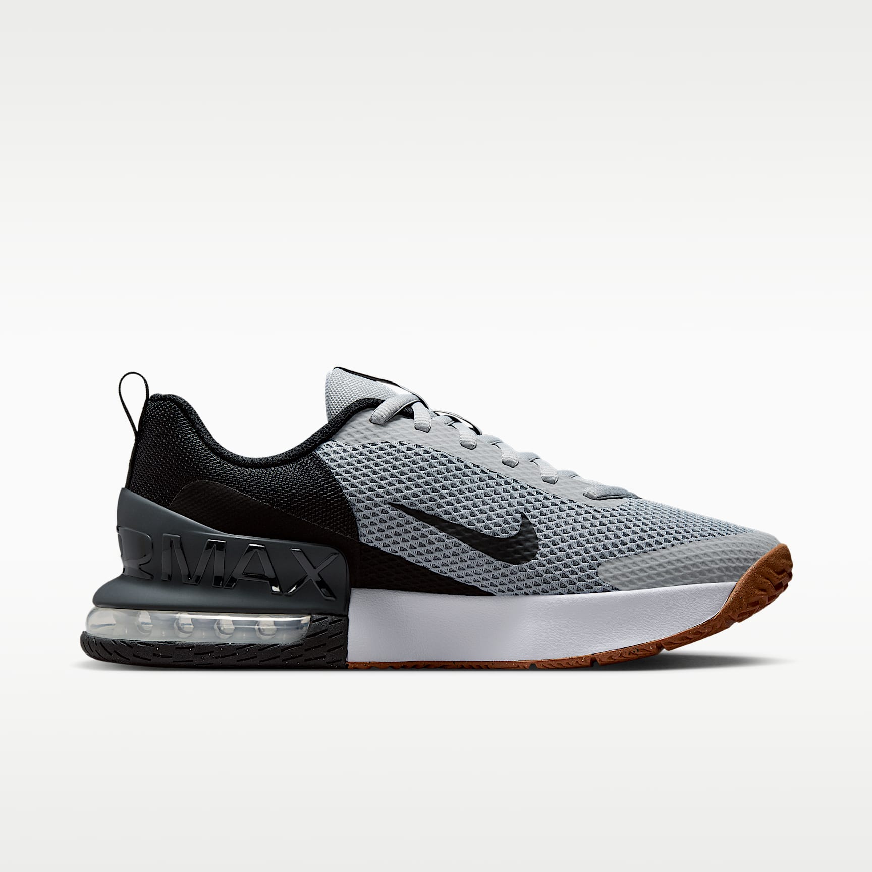 Nike Air Max Alpha Trainer 6 Workout-Schuh (Herren) – Light Smoke Grey/Schwarz/Gum Medium Brown/Anthracite