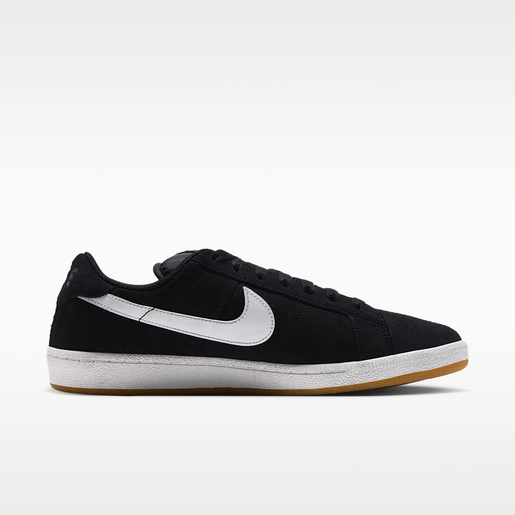 Nike SB Zoom Tennis Classic XL Skateboardschuh – Schwarz/Gum Light Brown/Weiß