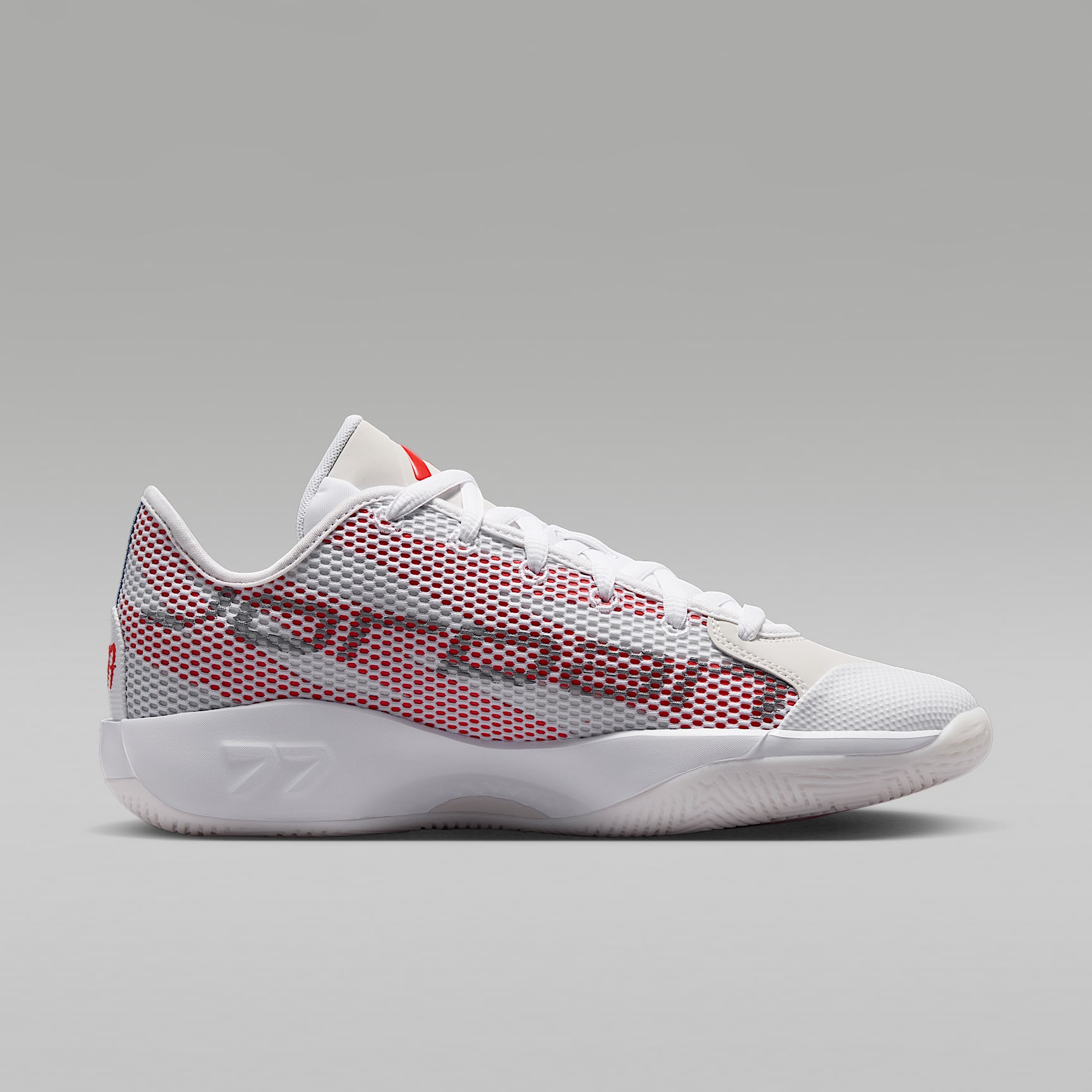 Luka 77 Basketballschuh – Weiß/Swan/Picante Red