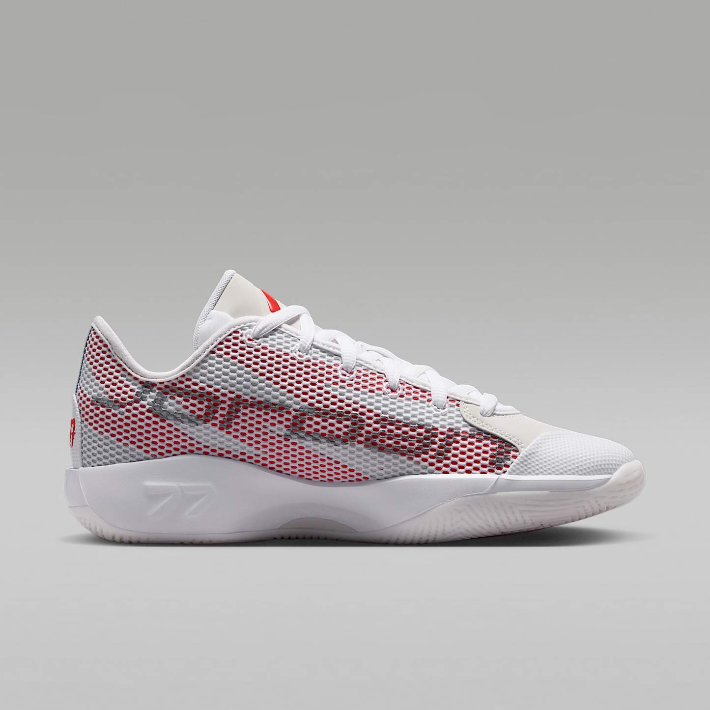 Luka 77 Basketballschuh – Weiß/Swan/Picante Red